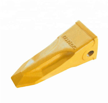 سطل بیل مکانیکی فولاد آلیاژی HRC47-52 دندانه های ریخته گری دقیق رنگ زرد